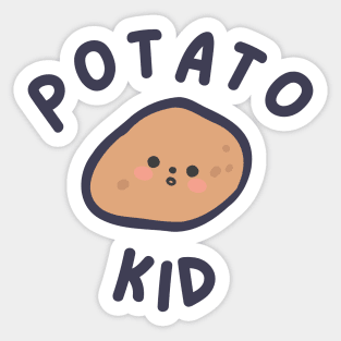 Potato Kid Cute Potato Sticker